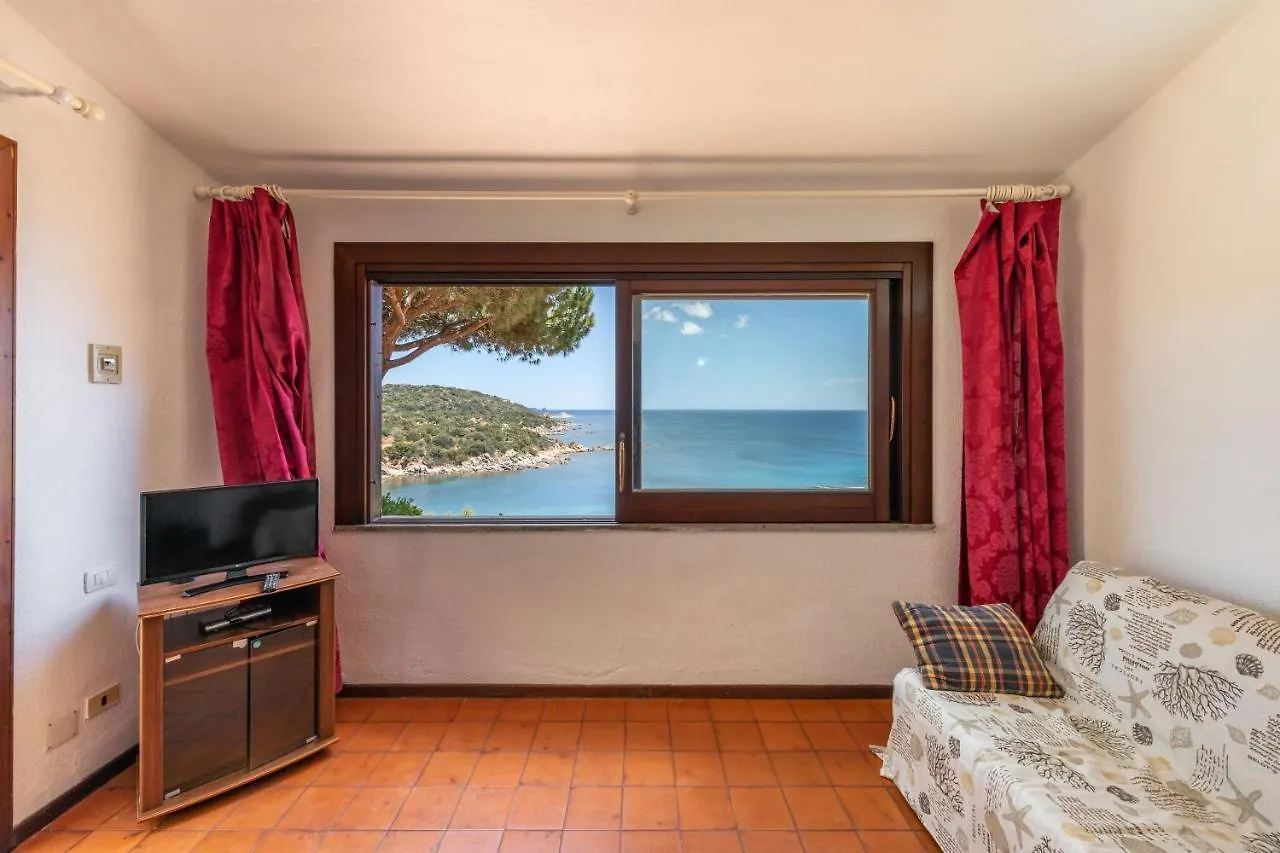 Apartment Ferienwohnung Accu Is Prezzus C Fronte Mare Villasimius Italien